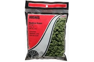 Woodland Scenics Buissons de 45,7 à 25,2 cm Cubes - Vert Moyen