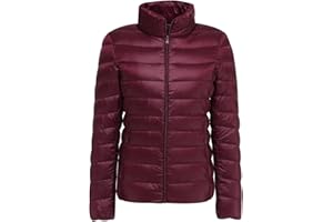 HAXNOHEY Doudoune Legere Femme Doudoune Légère Femme Hiver Veste Doudoune Fine Ultralight Femme Grande Taille Veste Matelassée Puffer Jacket Femme Blouson Doudoune Duvet Plume Cintrée Oversize Femme