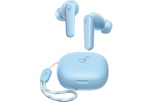 soundcore by Anker P20i Prawdziwie bezprzewodowe słuchawki douszne, 10 mm przetworniki z dużym basem, Bluetooth 5.3, 30 godzin odtwarzania, wodoodporność IPX5, 2 mikrofony do wyraźnych połączeń AI