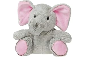 Pelucho - Peluche Bouillotte Eléphant - Made in France - Lavande et blé - Chaleur - Bien être - Douceur - Doudou bouillotte - Bouillotte Bébé