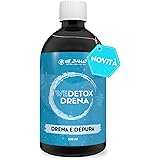 Drenante Forte Detox e Diuretico contro la Ritenzione Idrica, Disintossicante fegato, Anticellulite, Elimina le Tossine ed i 