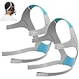 2pcs Airfit f20 Headgear, Replacement CPAP Mask Headgear Strap CPAP Supplies for Airfit/AirTouch F20 (Without Mask, without clips)