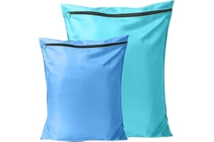 eROOSY 2 Stück Wäschesäcke für Haustiere, Wäschesack für Haustierkleidung, Wäschesack für Hunde und Katze Handtücher, Decken, Spielzeug