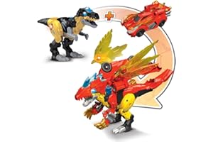 VTech - Switch&Go Dinos DragoRex 2 en 1 Dinocar, Coche y Dinosaurio Transformable, Juguetes Electrónicos Niños +3 Años, Ruge y Lanza Fuego, +60 Sonidos y Frases, Versión ESP
