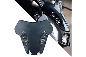 QJY-MOTOR PART-STORE MT07 2021-2024 2025 Windschild Frontplatte Windschutzscheibe Windshield Für MT07 MT 07 MT-07 2023 2021 2022 2024