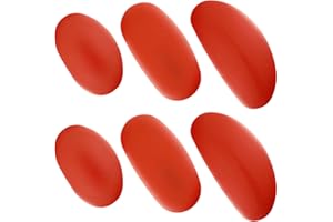 WILLBOND 6 Stück Keramik Ton Rippen Weich Gummi Keramik Rippe Keramik Töpfer Rippe für Keramik Ton Künstler Modellierung, 3 Größen