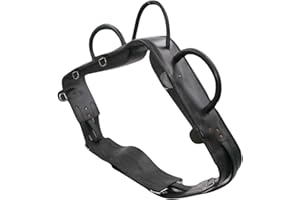 AMKA Voltigiergurt Cheval Shetty mit runden Griffen und 2 Beinschlaufen, schwarz 057/88C