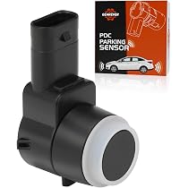 Capteur Stationnement Hlyjoon - Compatible Land Rover, Jaguar, Ford - Radar Recul Avant/Arrière - Noir