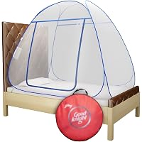 Good Knight Mosquito Net for Single Bed, Strong 30GSM net, High Durability, Foldable, Corrosion Resistant, Lightweight…