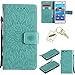 Produktbild Silikonsoftshell PU Hülle für Sony Xperia M5 (5,0 Zoll ) Tasche Schutz Hülle Case Cover Etui Strass Schutz schutzhülle Bumper Schale Silicone case+Exquisite key chain X1#KD (6)