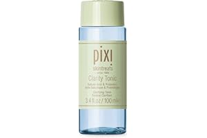 Pixi Tonique Beauty Clarity, Tonique Aha Bha Minimise Les Pores, Favorise Un Teint Plus Clair Et Plus Sain, 100 Ml 3.4Oz