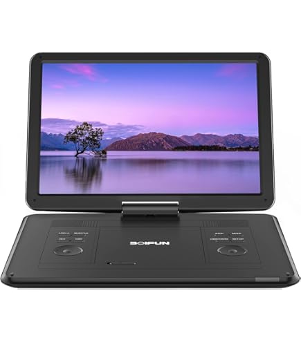 Boifun Lecteur DVD portable 17,5