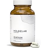 MoleQlar Magnesium Komplex 120 Kapseln - 7-fach Kombination an Magnesium Verbindungen - 250mg elementares Mg pro Portion - Be