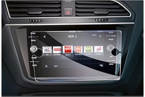 GAFAT Compatibile con VW Tiguan 2 II MK2 GTE Allspace 2017-2022 2023 8" Pellicola Protettiva per Navigazione, 8 Pollici Discover Media Vetro Temperato Pellicola, 9H Anti-Graffio