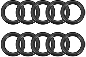 sourcing map Nitrilo Caucho Tóricas Juntas 20mm OD 12mm ID 4mm Ancho, Métrico Sellado Empaquetadura, Paquete de 10