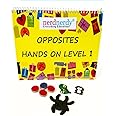 NerdNerdy Opposites Level 1/3+yr/TLM/Home &Classroom/can be Used for Children with Special Education Needs.
