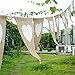 Produktbild 13 Teile/Set Herz dreieckig Banner, 2,8 m/9FT woopower Jute Seil Flachs Geburtstag Party Leinen Herz Pennant flag-wedding Anhänger Home Decor Event Supplies