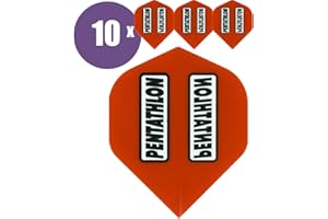 ‎ABCDARTS ABC Darts Flights Pentathlon - 10 sätz (30 stück Dart Flights)