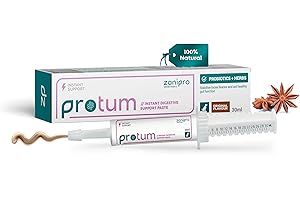 Zanipro Protum Probiotic Paste for Dogs - 30ml Advanced Prebiotic Formula for Digestive Support - Tasty Flavour for Canine Gut Health - Aids Digestion, Diarrhea Recovery, and Wellness