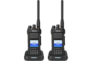 Retevis Ailunce HA1UV Ham Radio, IP67 Walkie Talkies, Waterproof and Dustproof, Dual Band, 2800mAh Battery, USB-C Rechargeable Amateur Radio for Emergency Rescue, Hunting, Hiking (2 Pcs)