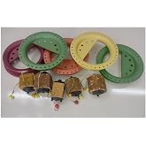 Pulley Pulley Fishing Rod Set with 3 Needles (5 Pieces)
