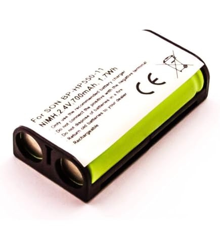 Batterie Casque Sans Fil Sony BP-HP550 1.2V 700mAh NI-MH