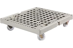 ‎CERTEO E.S.B. Transportroller XL - Tragfähigkeit 500 kg, HxBxT 195 x 810 x 720 mm- Transport in kieselgrau - Universalfahrgestelle Fahrgestelle Möbelroller Transportgeräte Transportroller Kistenroller Rollenplatten Roller Universalfahrgestelle