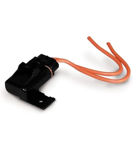 10-Pack Waterproof In-Line Fuse Holder Kit - 14 Gauge, 30A, Mini Blade Fuse For Car, Truck, Boat