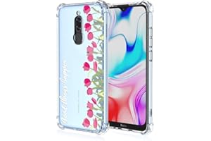 ATISIJIE Funda para Huawei Mate 10 Lite,para Niñas y Mujeres,Diseño de Florales Flores a Prueba de Golpe Transparente Funda para Huawei Mate 10 Lite-A13