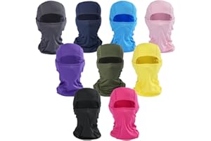 BEEWAY Passamontagna Maschera - Maschera da Sci per Motociclismo per Casco - Protezione UV, Traspirante, Unisex Uomo Donna