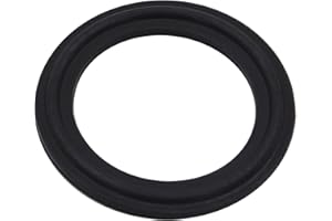 Dernord Viton Rubber Gasket Tri-clamp O-Ring Fits Sanitary Tri-clover Type Ferrule (Tri-Clamp Size: 1.5 Inch)