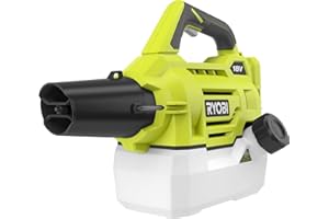 RYOBI - Nebulizador 18V One+ - Depósito 2L (Sin Batería) - RY18FGA-0 - para el Tratamiento de Plantas, Control de Plagas, Desinfección de Superficies, Eliminación de Malezas - RY18FGA-0