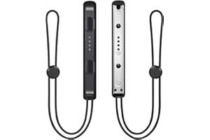 Shiptree Une Paire de Dragonnes Switch Manette Accessoire, Dragonne de Poignet de Contrôleur Élastique Réglable Compatible avec Manette Switch Accessoires