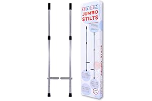 Indy Trampoli Jumbo per Ragazzi, Cromati, Misura Media