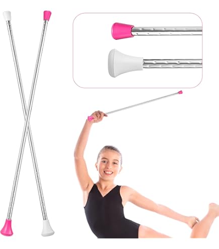 Starline Starlet II Mini Shaft Baton 18 Inch - Twirling Baton For Beginners, Students, And Classes