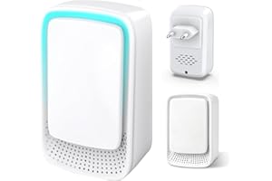 Mini Purificatore d'Aria a Ioni, Elimina Efficacemente Odori di Animali, Fumo e Polvere - Ultra Silenzioso e Senza Filtri - Ideale per Piccoli Spazi come Camera, Bagno, Cucina e Lettiera (2 Pezzi)