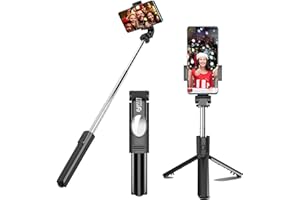 Colorlizard Mini-Bluetooth-Selvie Stick, Handyhalterung für Smartphone