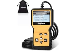 OBD2 Français OBD Diagnostic Auto Multimarque pour Toutes Les Voitures , kungfuren avec écran d'affichage LCD, OBDII Après 1996