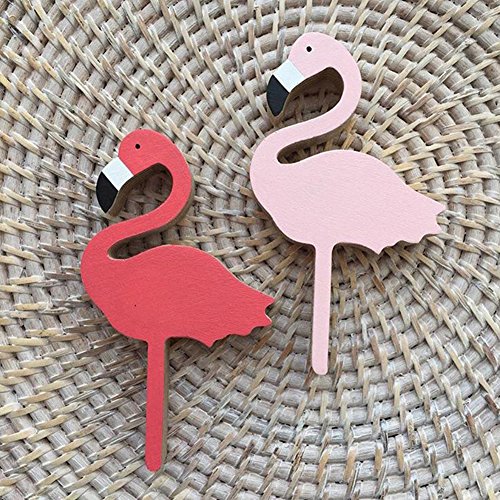 Wooden Cute Flamingo Coat Hanger Clothes Hook Children Wall