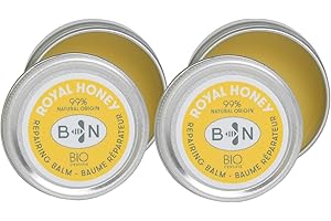 Bee Nature - Baume Réparateur Miel Bio - Hydratant et Réparateur - 99.9% Naturelle - Lèvres Visage Corps - Après Soleil - 2 pièces(2 * 10g)