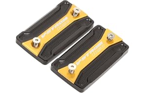 VSKTE Mit Logo Motorrad vorderer Bremsflüssigkeitsreservoir-Abdeckkappe für Suzuki V-Strom 1050 / XT Vstrom 1050 2020 Tankkappen (Color : 1 Pair Gold)
