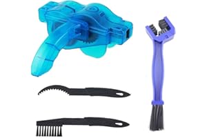 CIRCE-EU Kit de nettoyage de chaîne de vélo, brosse de nettoyage rapide pour tous les types de chaînes de vélo