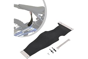 JFG RACING Motorcycle Rear Shock Absorption Fender,Rear Fender Protector Shock Absorbing Dust Cover for Electric Dirt Bike Sur-Ron Surron Light Bee S/X