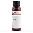 ORGANIC - CASTOR Oil - 50mL - 100% Pure, Natural, Cold Pressed and Cosmos Certified - AROMA LABS (French Brand)
