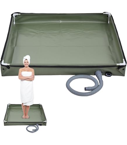 Tragbare Duschwanne Camping - Faltbare Dusche Für Outdoor