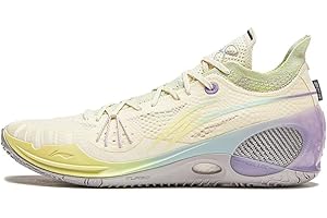 LI-NING Wade 808 3 ABPT043 Chaussures de basketball pour homme antidérapantes et résistantes à l'usure