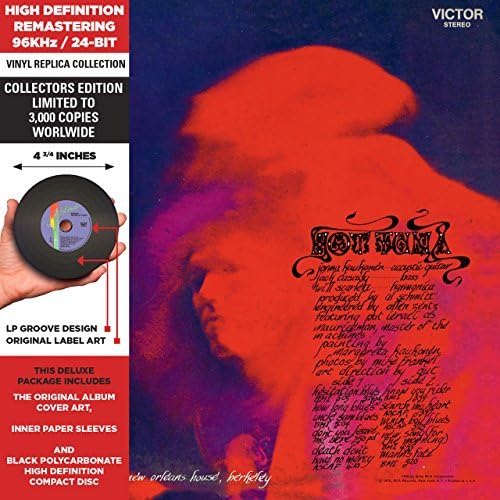 Hot Tuna - Cardboard Sleeve - High-Definition CD Deluxe Vinyl Replica by Hot Tuna (2012-09-11)