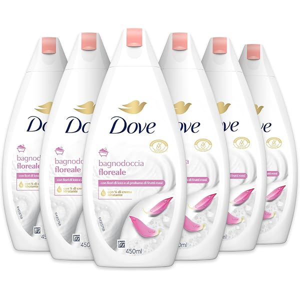 Dove Bad 700 Seide Duschgel – Pflegendes Duschgel Mit 1/4 Feuchtigkeitscreme