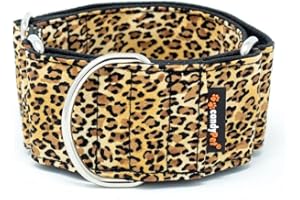 candyPet® Martingale Dog Collar - Leopard Model, M