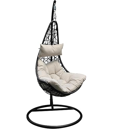 PureHaven - Poltrona Sospesa Per 2 Persone, 145 X 120 X 202 Cm, In - Foto 7